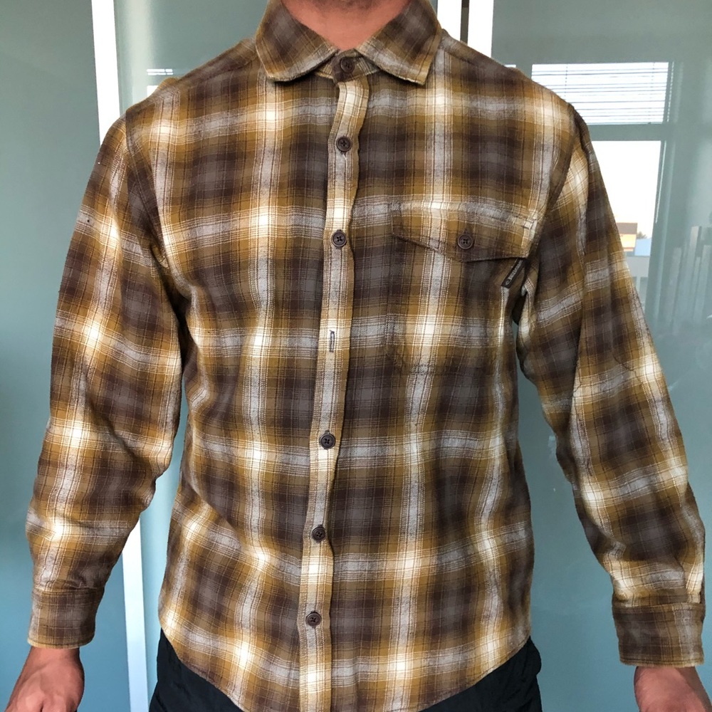 Wolverine Yellow Button Up Flannel